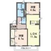 アルト伊豆島Cの間取り画像