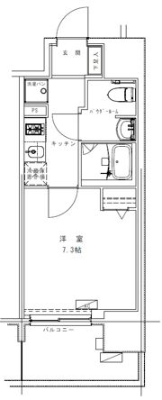 GENOVIA浅草Ⅶの間取り画像