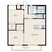 ベリアス エースの間取り画像
