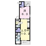 テラック中央林間の間取り画像