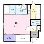 本町1丁目アパート（028452501）の間取り画像