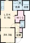 リーブルファイン稗田町の間取り画像