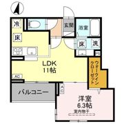Noble villa東大成の間取り画像