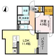 Noble villa東大成の間取り画像