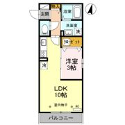 メルヴェーユ八潮中央 Bの間取り画像