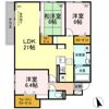 西臺 稀 上ノ臺（ﾆｼﾀﾞｲﾏﾚｳｴﾉﾀﾞｲ）の間取り画像