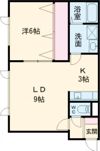 カサブランカ（末広4-7）の間取り画像