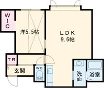 ヴェルヒュッテ旭川旭橋の間取り画像