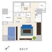 ドゥーエ向島Ⅱの間取り画像