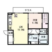 Ribera Square A棟の間取り画像