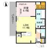 GRAMM竹田 B棟の間取り画像