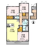 フリージア地黄の間取り画像