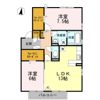 ディアコート楠木の間取り画像