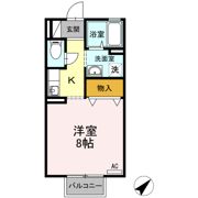 ハイマートDの間取り画像