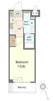 SHOKEN Residence横浜鶴見Ⅱの間取り画像