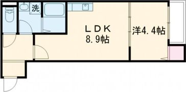 REVITA野崎の間取り画像
