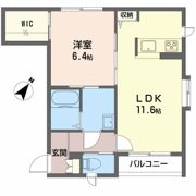 エクラージュ?Bの間取り画像