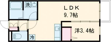REVITA野崎の間取り画像