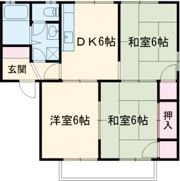スカイハイツ矢野の間取り画像