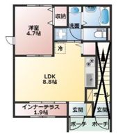 グランフェリスの間取り画像