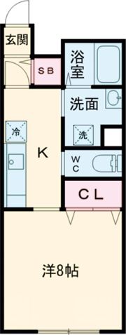 ベルフォーレ西丸之内の間取り画像