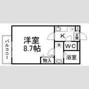 クレフラスト福祉大前ⅡB棟の間取り画像