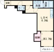 Wisteria折尾の間取り画像