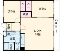 グリーンハイツ東山の間取り画像