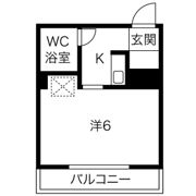 コーポ杉栄3の間取り画像