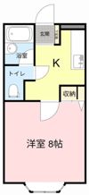 キャッスルハイツの間取り画像
