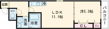 フジパレス御影本町の間取り画像