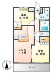 エスポアールSⅢの間取り画像