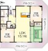 リヴェール春日の間取り画像