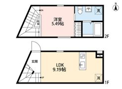 VICOLO B棟の間取り画像