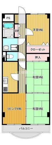 ユーフォニー鶴見の間取り画像