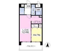 アルリシャー菊陽の間取り画像