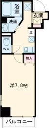 ルミナーレ中山手の間取り画像