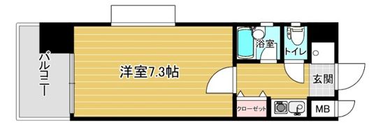リファレンス東公園Ⅱの間取り画像