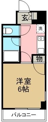 アメッセ城西の間取り画像