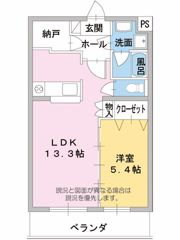 グリーンヒルタカハシⅢの間取り画像