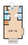 b’CASA土浦Ⅲre-born E棟の間取り画像