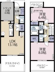 Parkside Lanaiの間取り画像