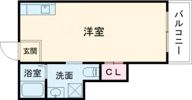 尾長東アパートD棟の間取り画像