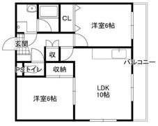 ボヌールシャンスIの間取り画像