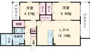 Foresta小町の間取り画像