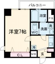 キューブコートの間取り画像