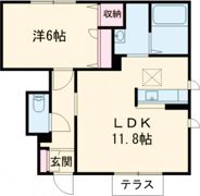 シャーメゾン福田の間取り画像