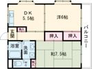 ビラエスポアールの間取り画像