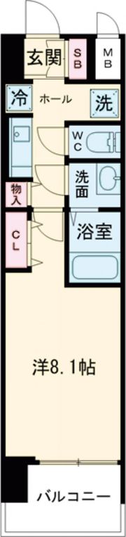 W－STYLE神戸Ⅱの間取り画像