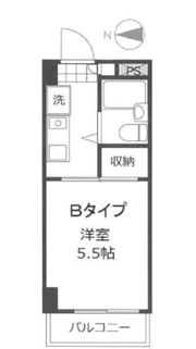 レジデンス大和田の間取り画像